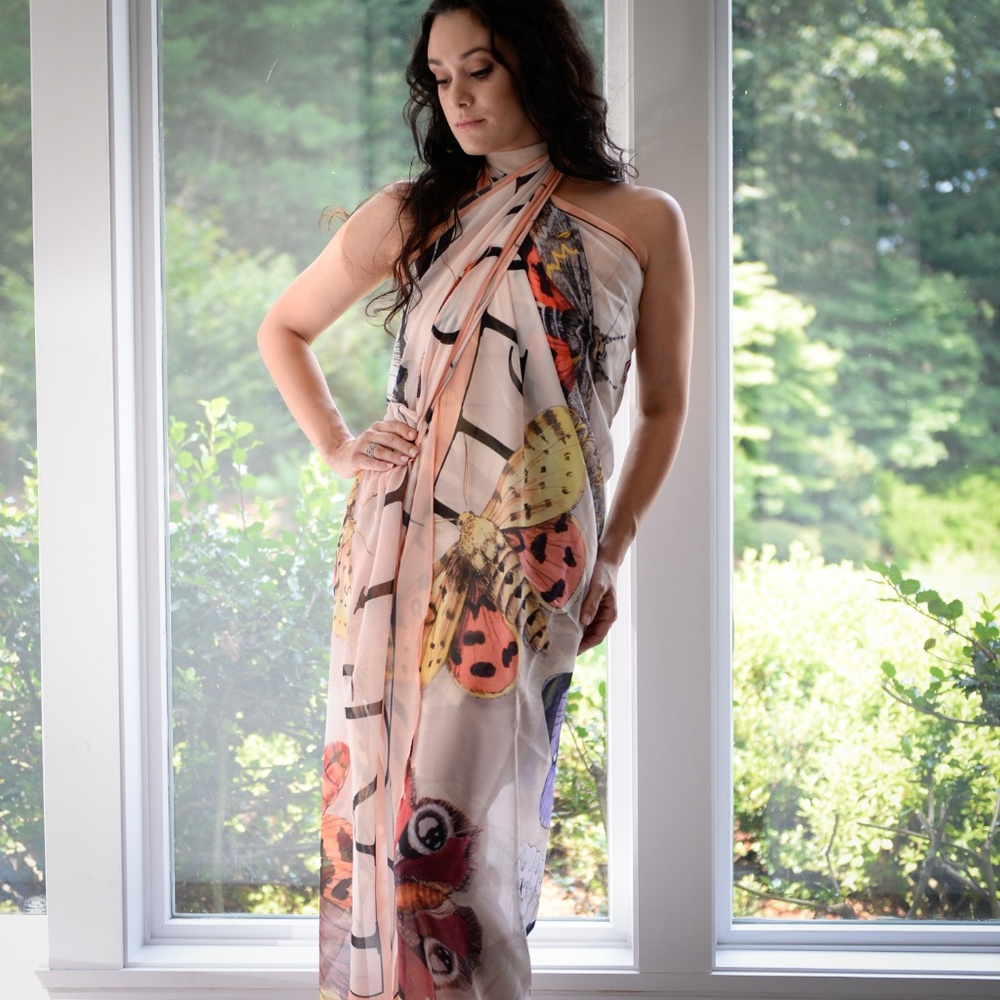 Butterfly Swim Pareo printed from my paintings!